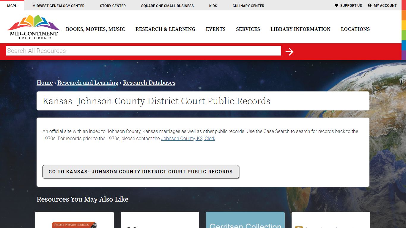 Kansas- Johnson County District Court Public Records